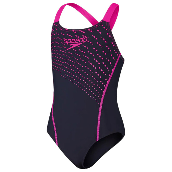 Speedo Παιδικό ολόσωμο μαγιό Girls Medley Logo Medalist